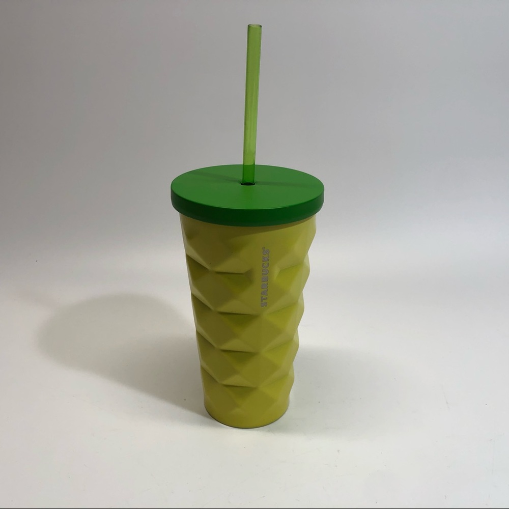 Starbucks pineapple tumbler, used